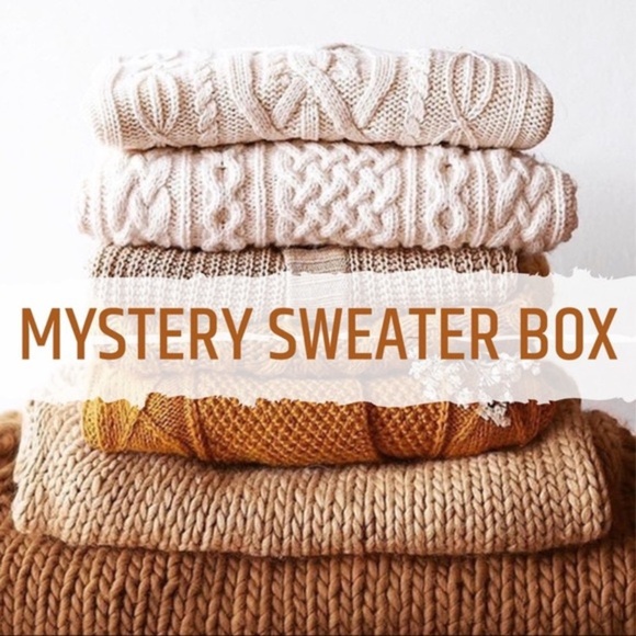 Sweaters - Women Sweater/Cardigan Bundle Variety Styes & Sizes, (3 items) $10.00
